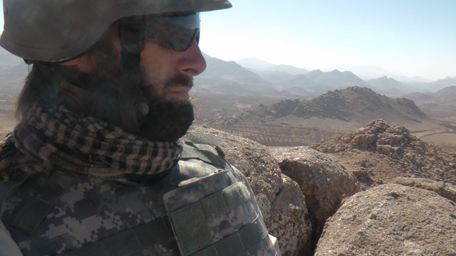 Former Former journalist Matthew VanDyke reporting on the war in Zabul Province Afghanistan