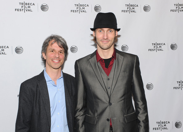 Producers Matthew VanDyke and Marshall Curry at the premiere of the documentary film Point and Shoot at Tribeca Film Festival